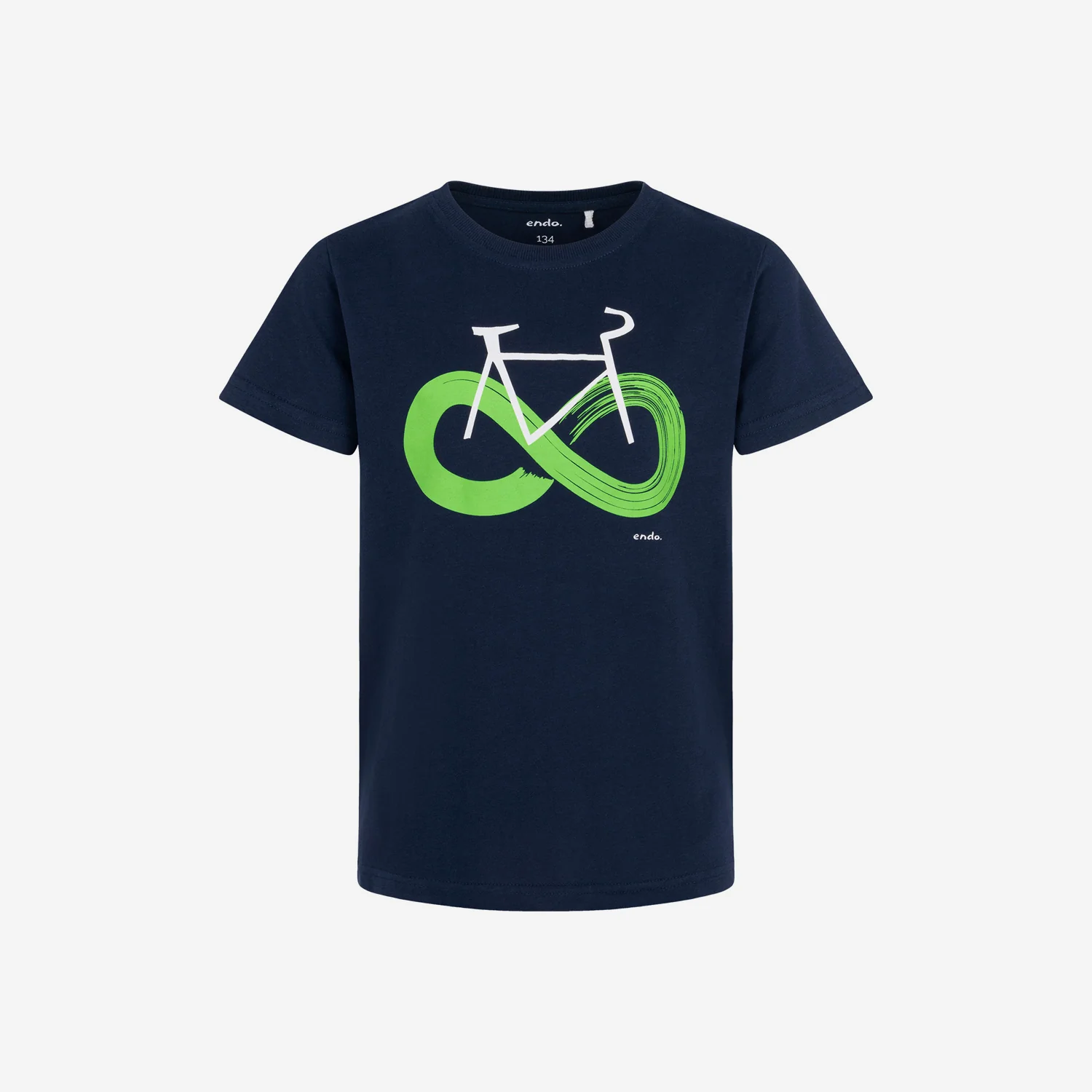 T-shirt z krótkim rękawem dla chłopca, z motywem rowerowym 9-13 lat